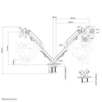 Neomounts FPMA-D650DBLACK