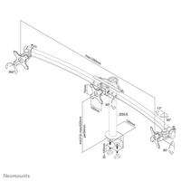 Neomounts Monitor arm 10-27"