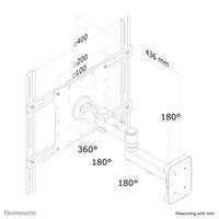 Neomounts Monitor/TV mount wall 23-52"  full motion