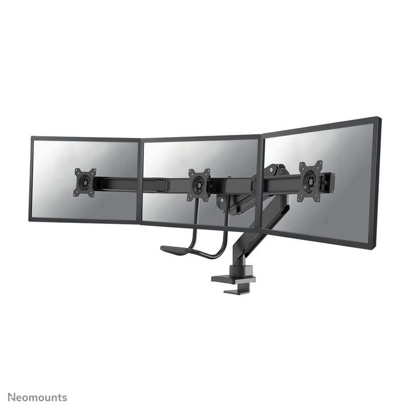 Neomounts Monitor arm 17-27"  gas spring  Topfix  180stop