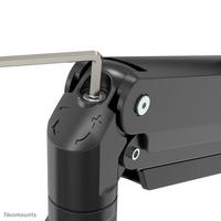 Neomounts Monitor arm 17-27"  gas spring  Topfix  180stop