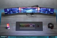 Neomounts Monitor arm 17-27"  gas spring  Topfix  180stop