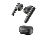Poly Voyager Free 60+ UC M Carbon Black Earbuds +BT700 USB-C Adapter +Touchscreen Charge