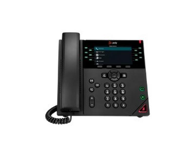 Poly VVX 450 12-Line IP Phone and PoE-enabled-WW