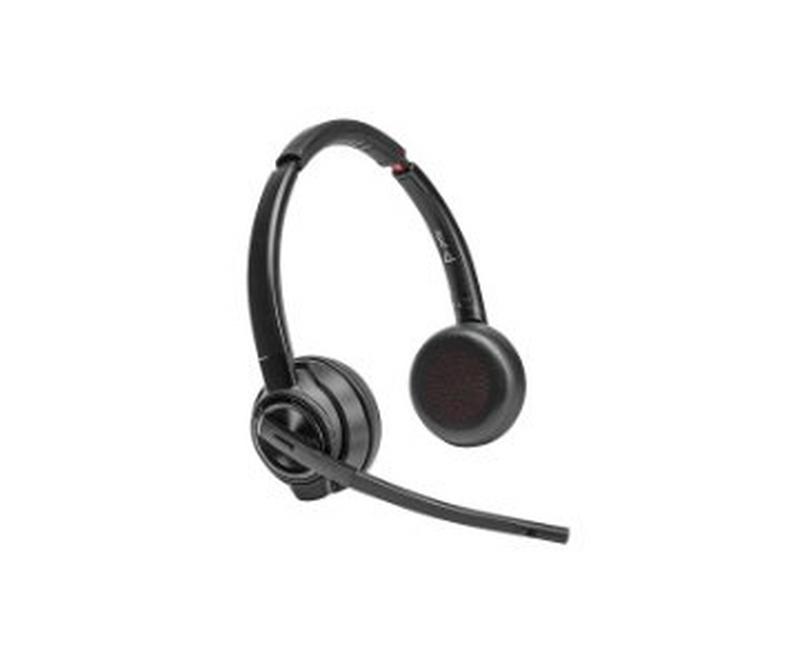 Poly Savi 8420 Office Stereo Microsoft Teams Certified DECT 1880-1900 MHz Headset EMEA - INTL