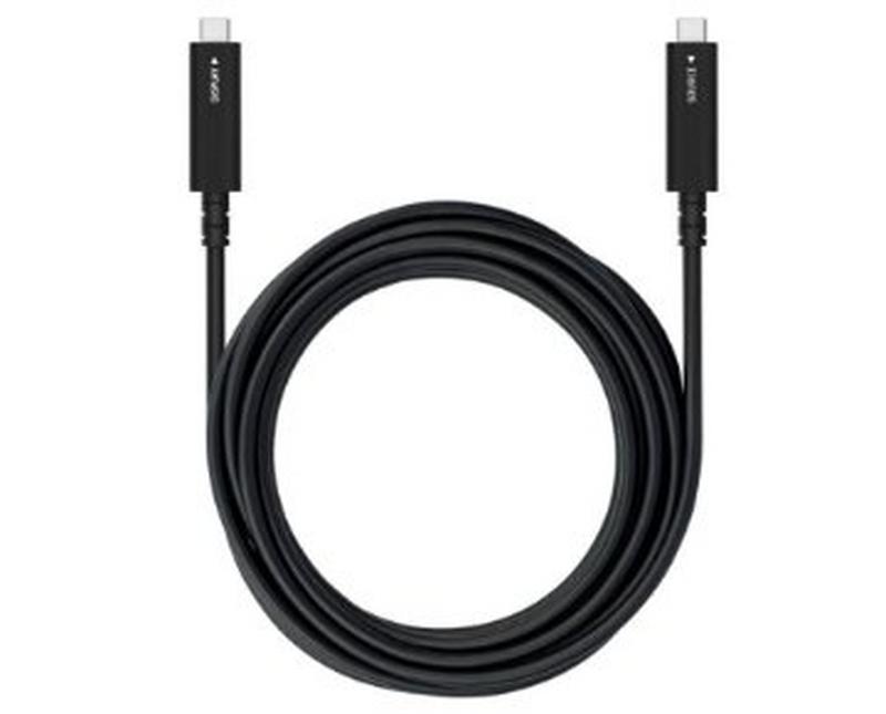 Sharp USB-C 5M 5m USB Type-C Hybrid Optical Cable, DP1.4