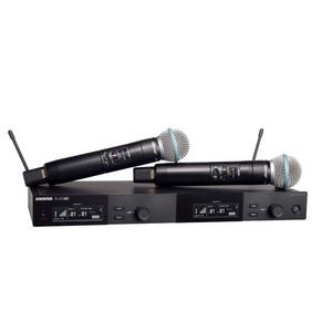SHURE SLXD24DE/B58-G59 SLX-D Dual Handsender Beta58A