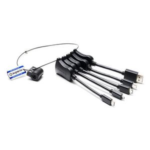 Superio HDMI Adapterring Pigtail 2x DP, 2x HDMI, USB-C