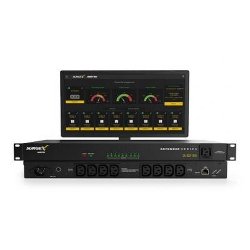 SurgeX SX-DSP-109i, Defender Series+ 10 Amp, IEC C13 x 9