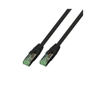 TTL Netzwerkkabel Cat.6A S/FTP GRS konform, schwarz, 2,0m