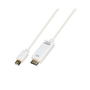 TTL mini Displayport auf HDMI mini-DP St./HDMI St., 2m, wei