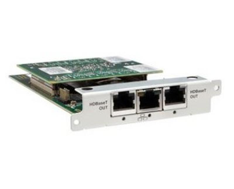 tvONE CORIOmodule, Output CORIOview, scaled, 2x HDBaseT