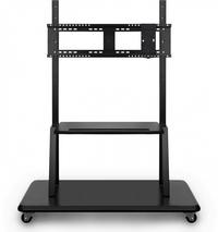 ViewSonic VB-STND-001-2C support up to 86" (Wallmount included)