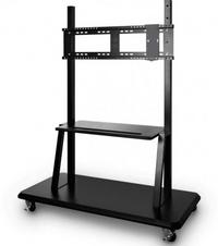 ViewSonic VB-STND-001-2C support up to 86" (Wallmount included)