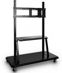 ViewSonic VB-STND-001-2C support up to 86" (Wallmount included)