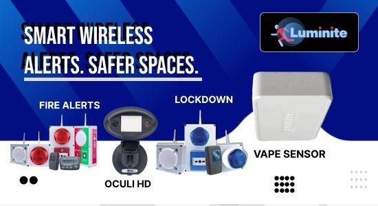 a flyer for a fire detection system with the words cloudix fire detection system