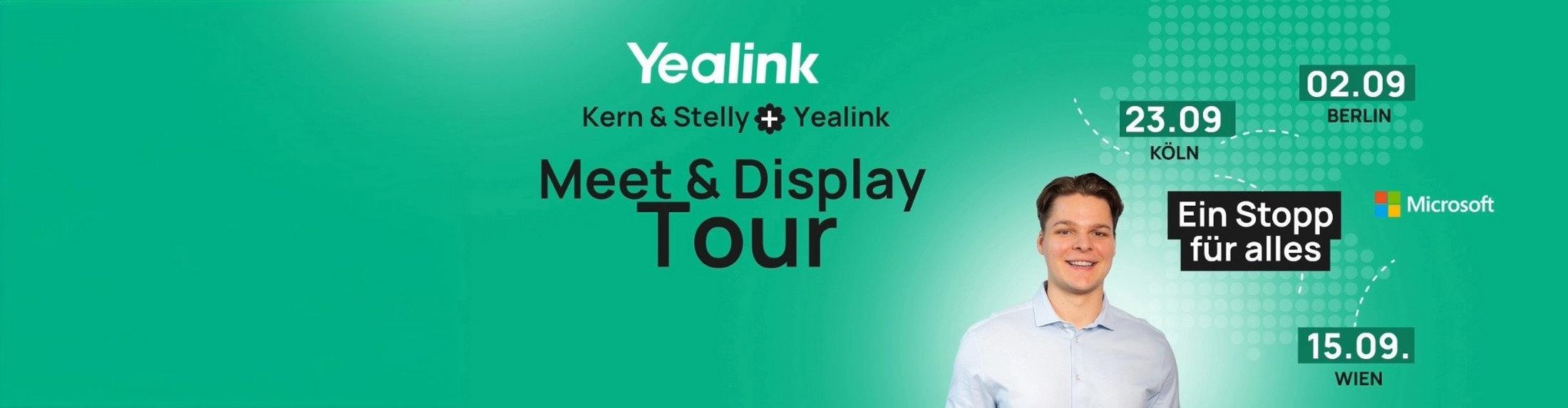  Yealink Meet & Display Tour