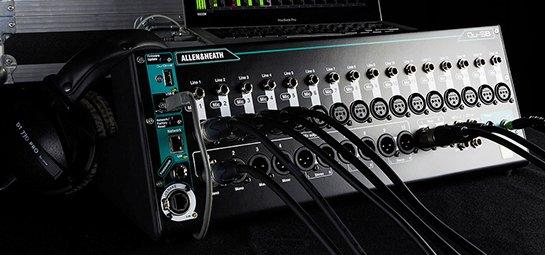 a large number of electronic equipment is plugged into a computer