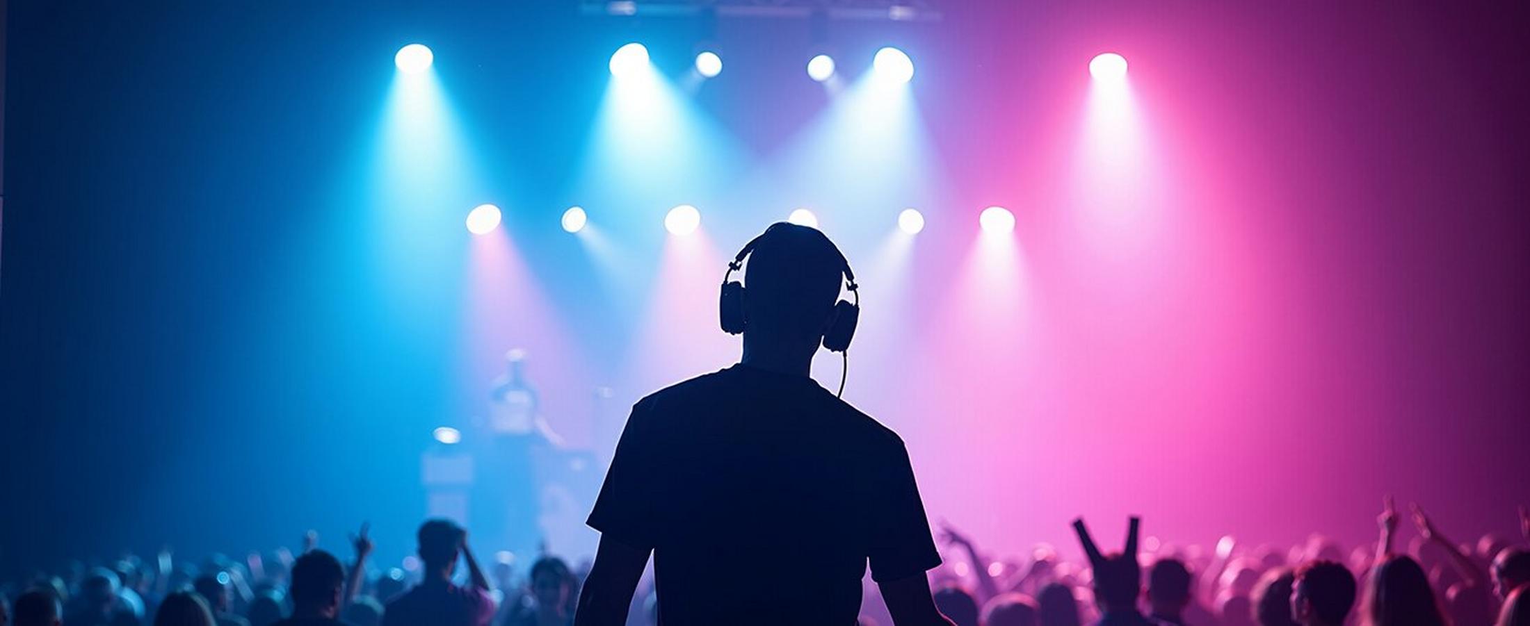 DJ at a concert