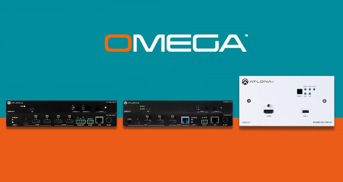 Die OMEGA-Serie von Atlona – zukunftssicher dank USB-C