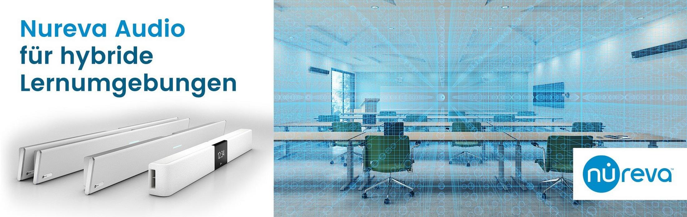 Nureva Audio für hybride Arbeitsumgebungen