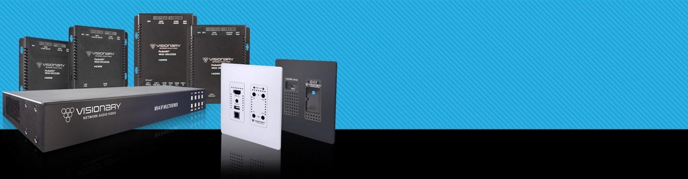 Visionary AV! Ein leistungsstarker Partner für innovative AV-over-IP-Lösungen