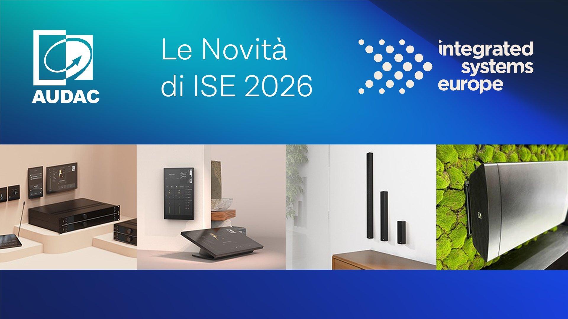 AUDAC e le novità di ISE 2026