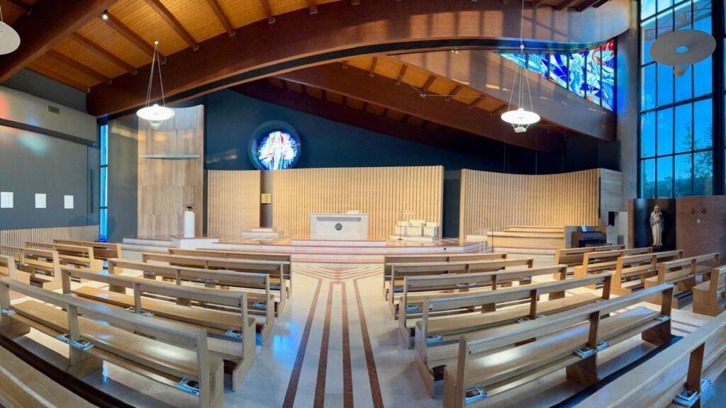 Un nuovo impianto audio Audac  per la chiesa di S.Michele a Rivoltella del Garda.