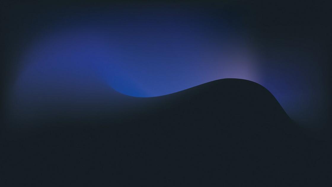 Waveform on a dark background