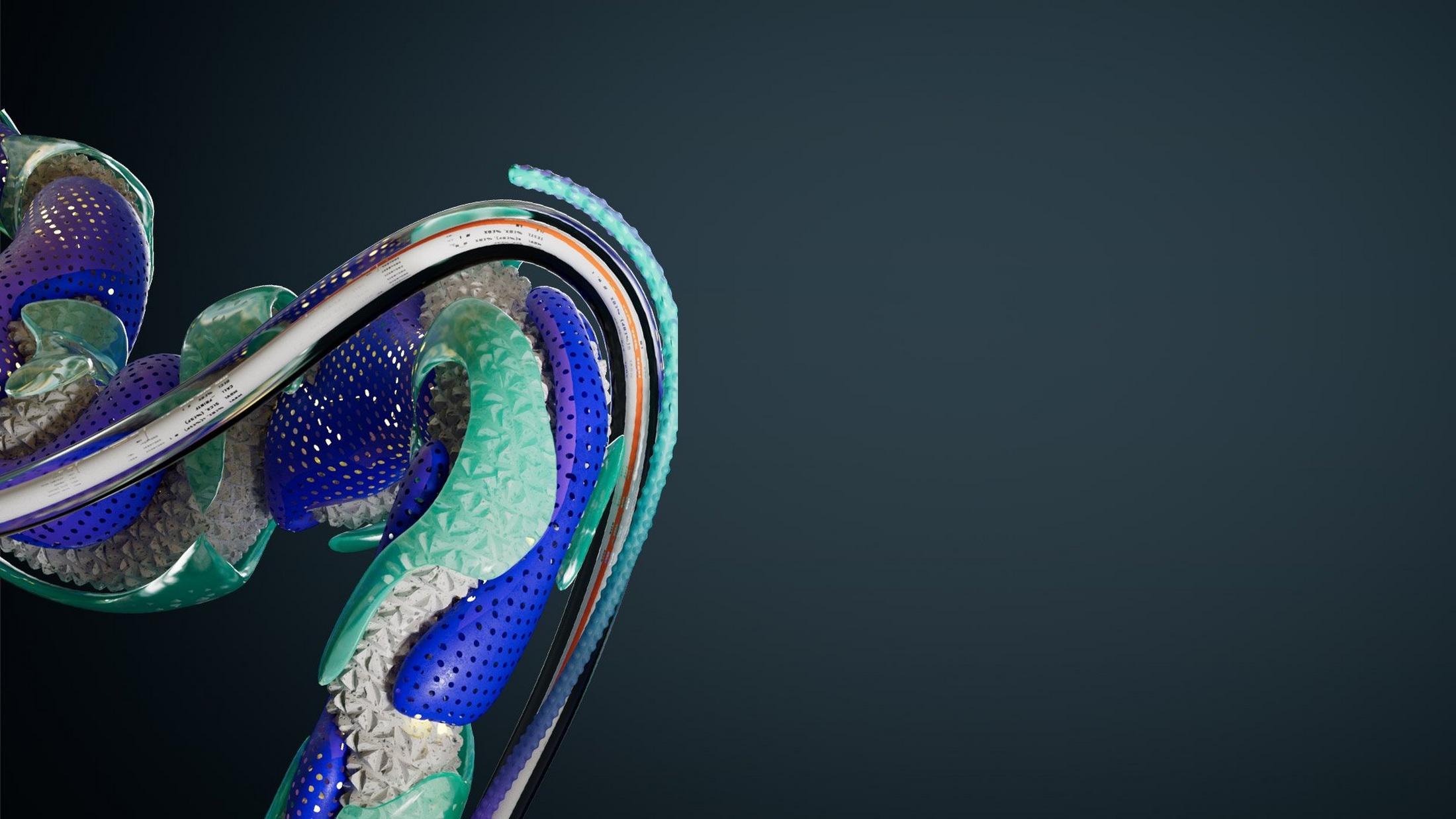 Waveform background