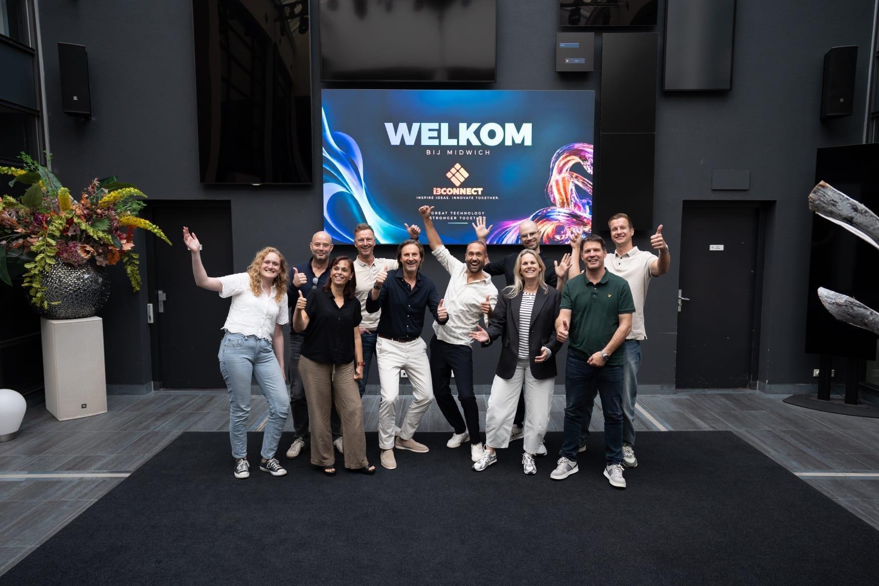 Midwich Benelux en i3CONNECT starten samenwerking