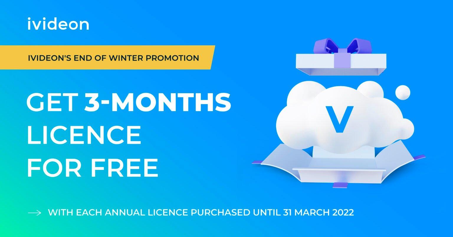 Ivideon - Get 3-months licence for free