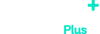 protect plus logo with a green and white cross