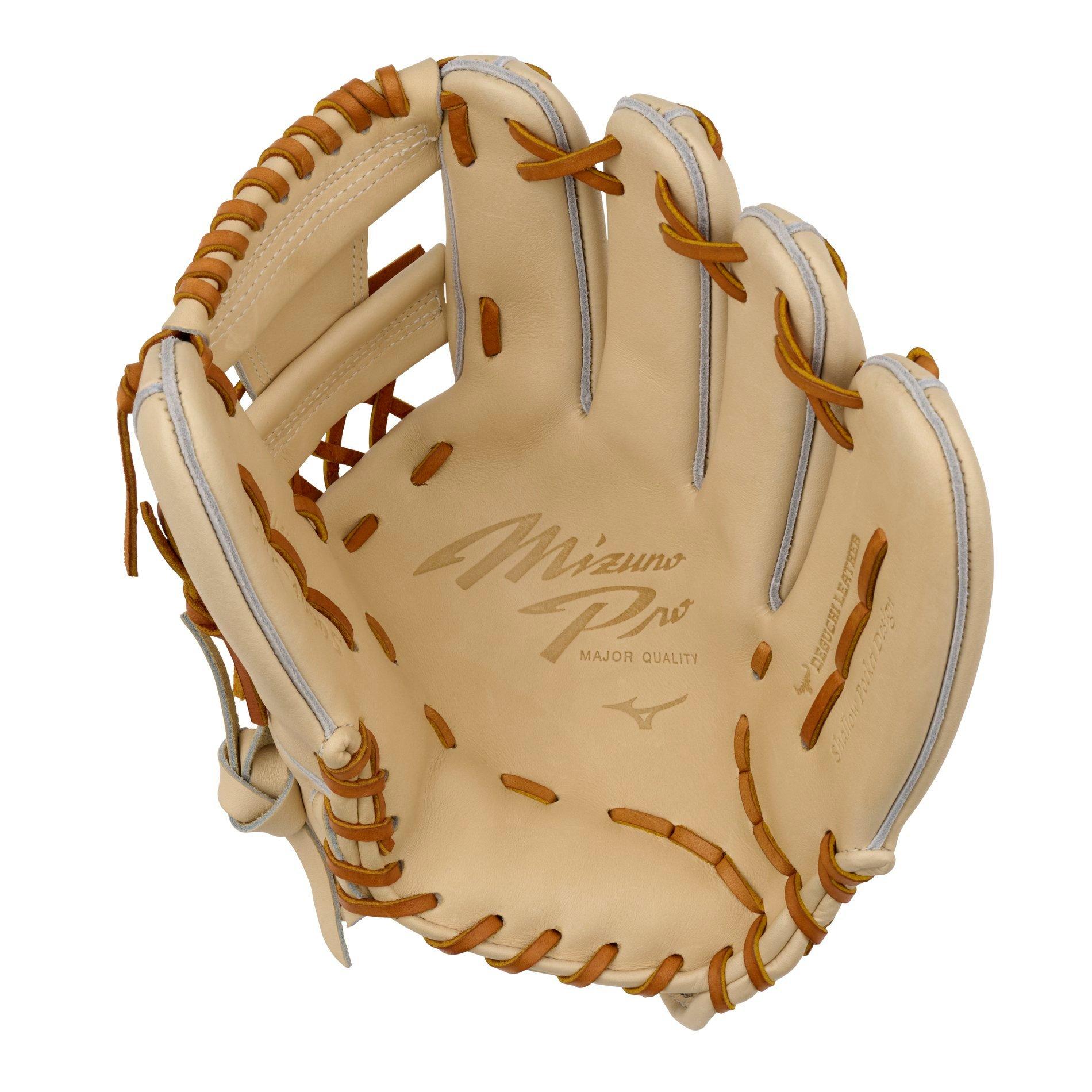 MizunoPro グローブ　Major Quality MIZUNO (ミズノ) グローブ ブラック×ブラウン MIZUNO pro major