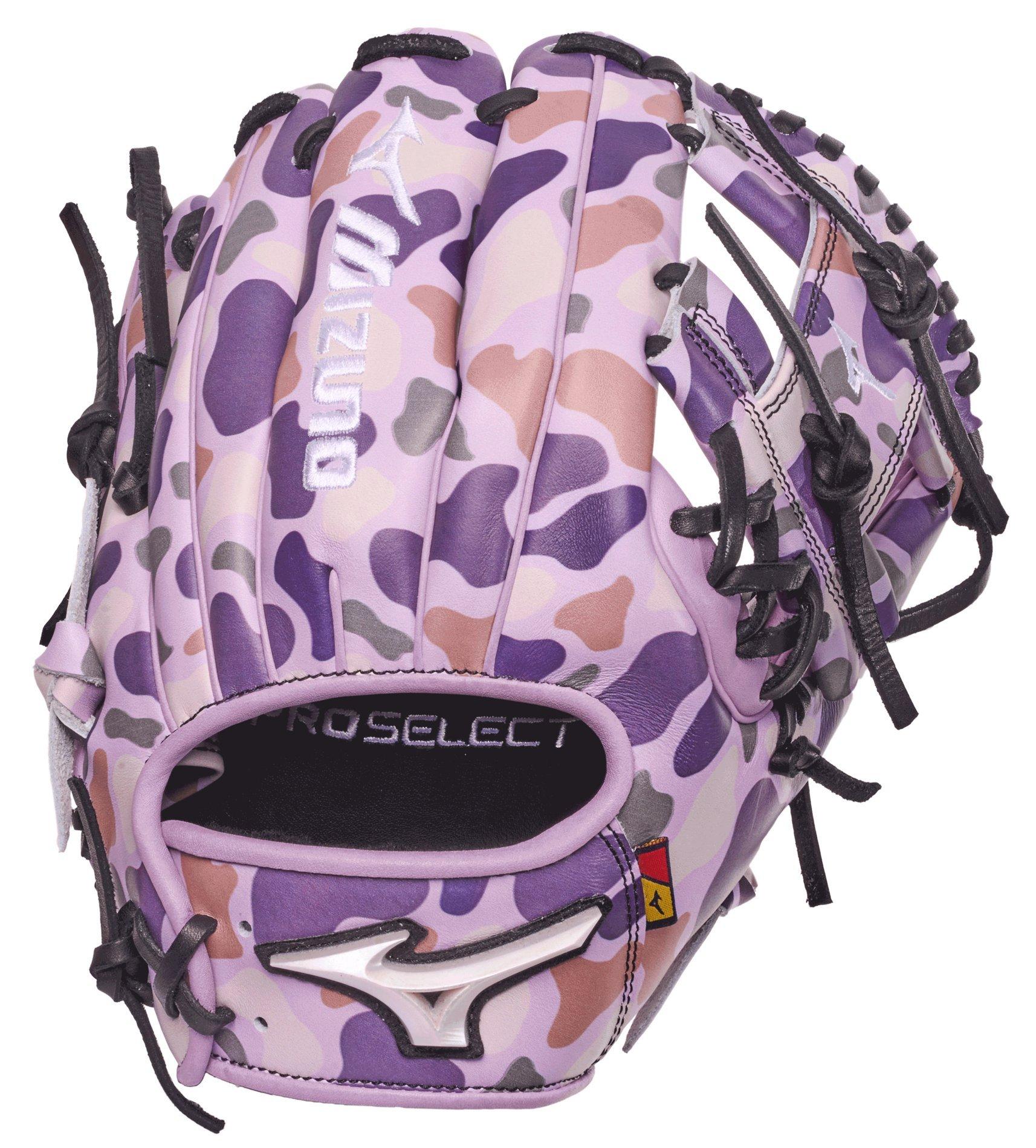 Mizuno プロモデル Pro Select M-Print Lavender Duck Camo 11.5