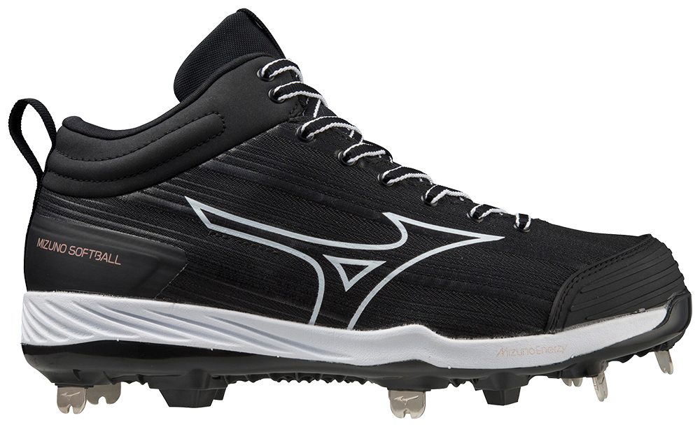 Mizuno Sweep 6 Mid Women's Metal Fastpitch Softball Cleat - Mizuno USA