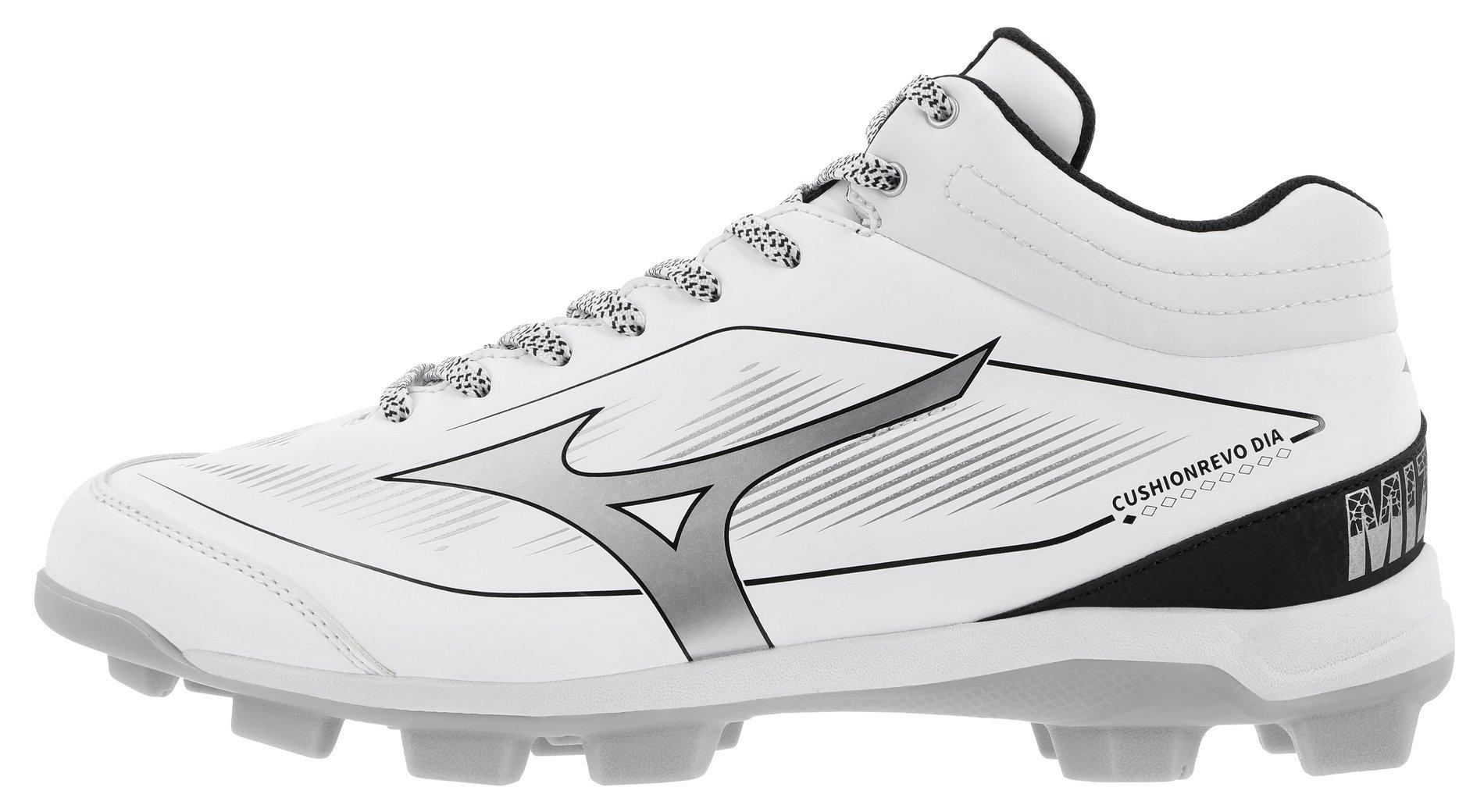 ミズノ D FORCE U Special Edition Men's CUSHIONREVO DIAMOND MID TPU Baseball Cleat - Mizuno USA