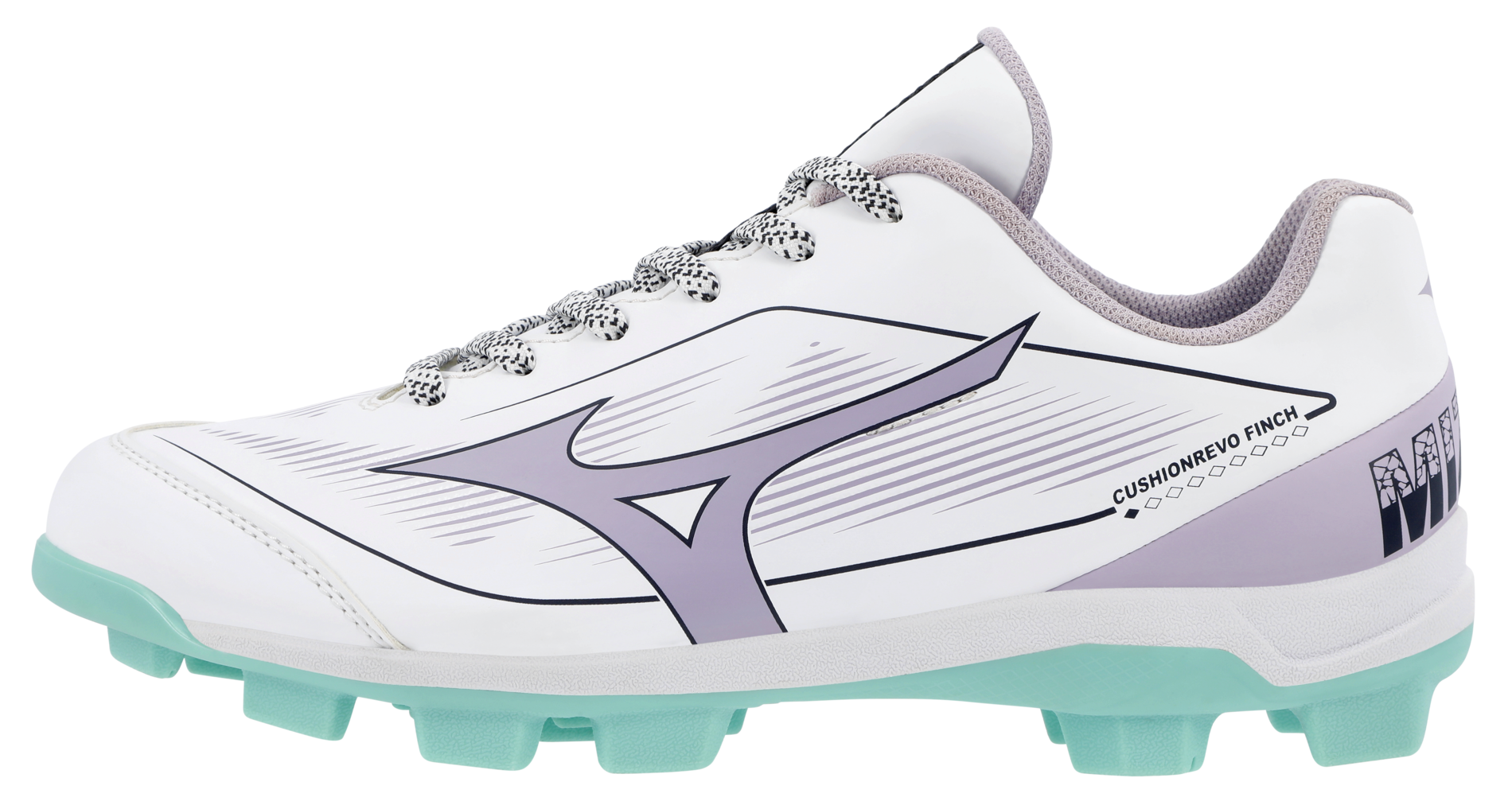 Mizuno Women's CUSHIONREVO Finch TPU Softball Cleats