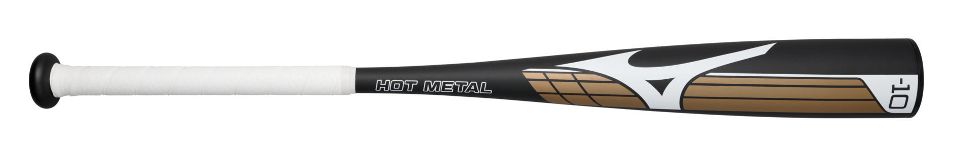 HOT METAL - Big Barrel Youth USSSA Baseball Bat (-10), Black/Gold