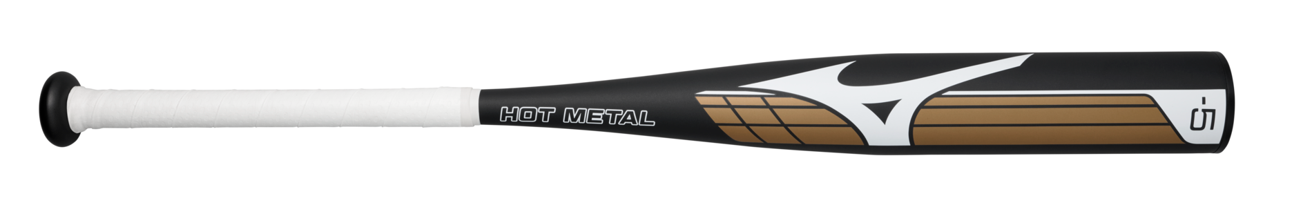 HOT METAL - Big Barrel Youth USSSA Baseball Bat (-5), Black/Gold