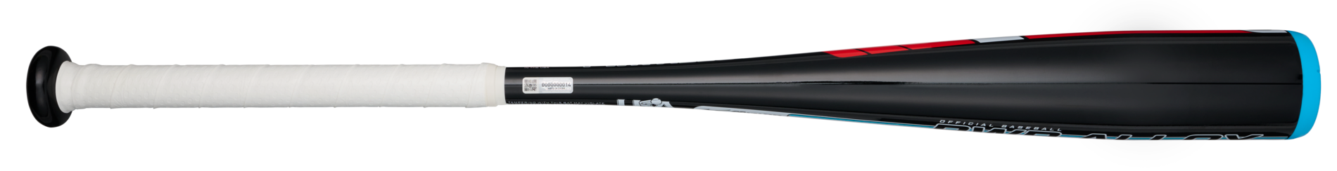 PWR ALLOY - Big Barrel Youth USA Baseball Bat (-10), Black/Red