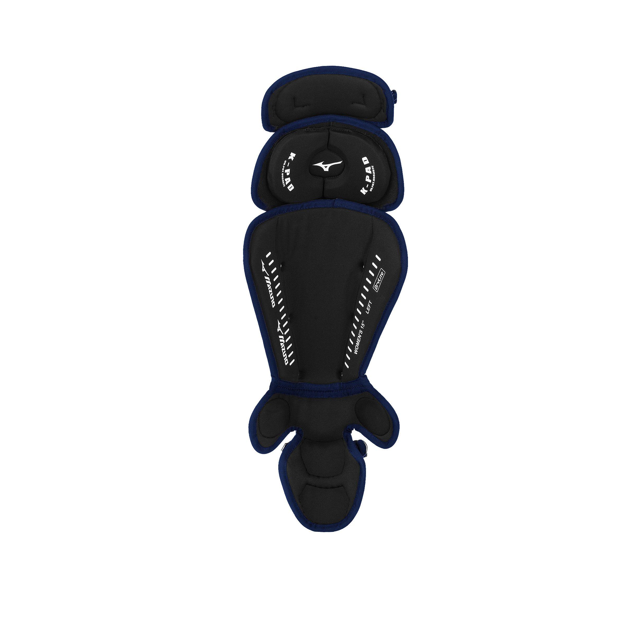 Mizuno Samurai Fastpitch Softball Shin Guards - Thumbnail 2