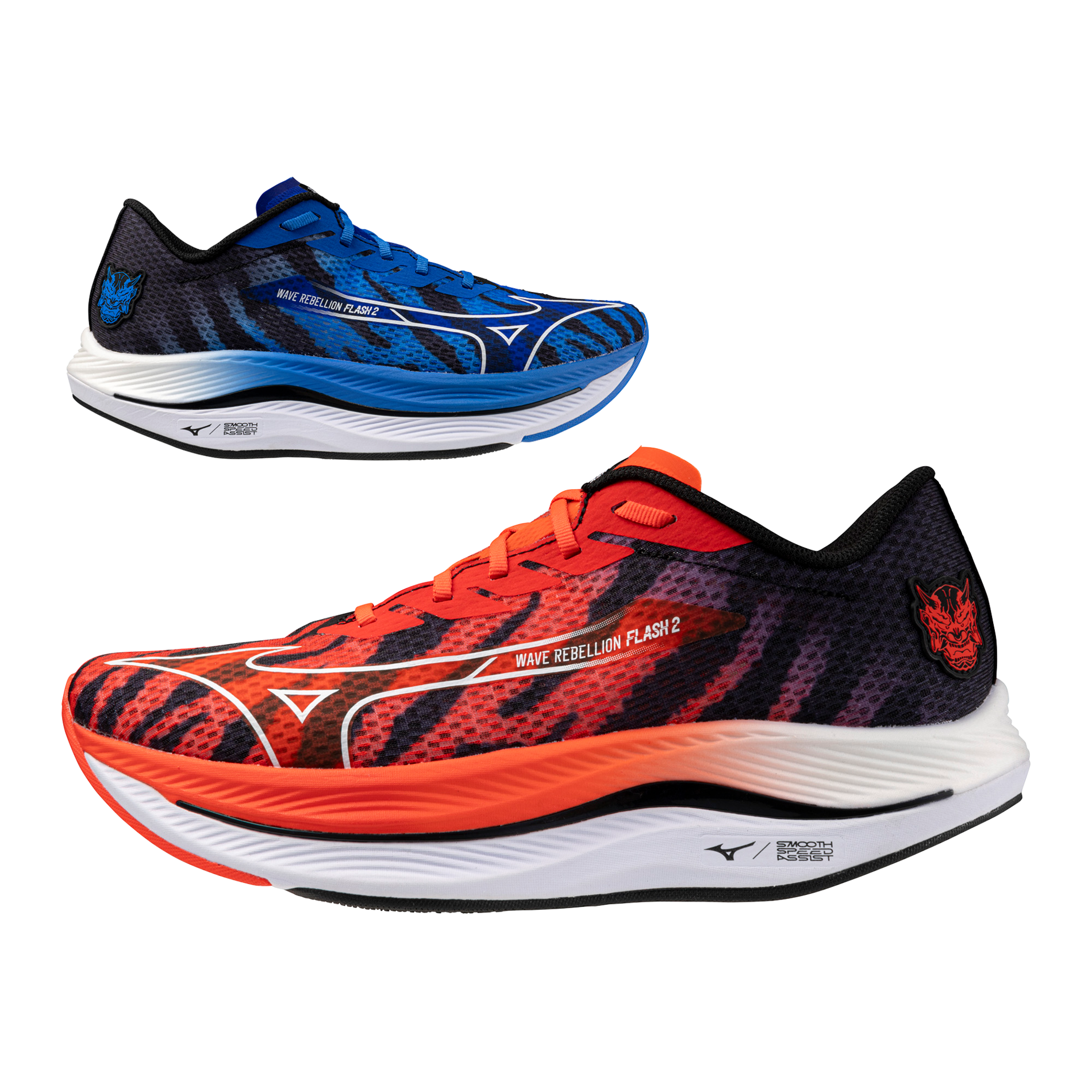 Unisex Wave Rebellion Flash 2 Oni Hayai Running Shoe - Mizuno USA