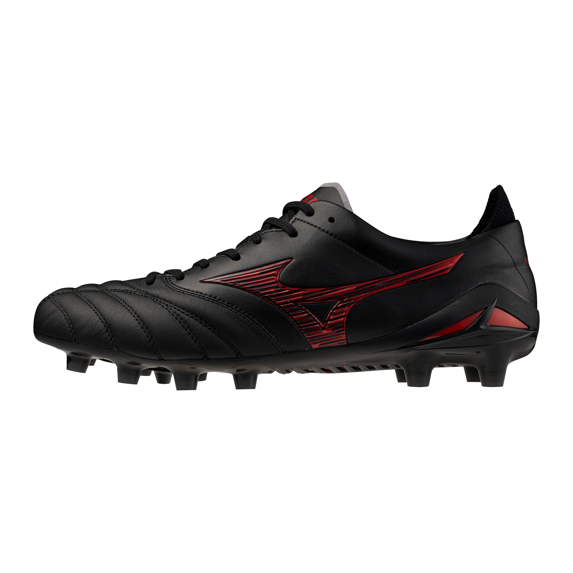 Morelia Neo IV FG Firm Ground Made in Japan KL Soccer Cleat, Black