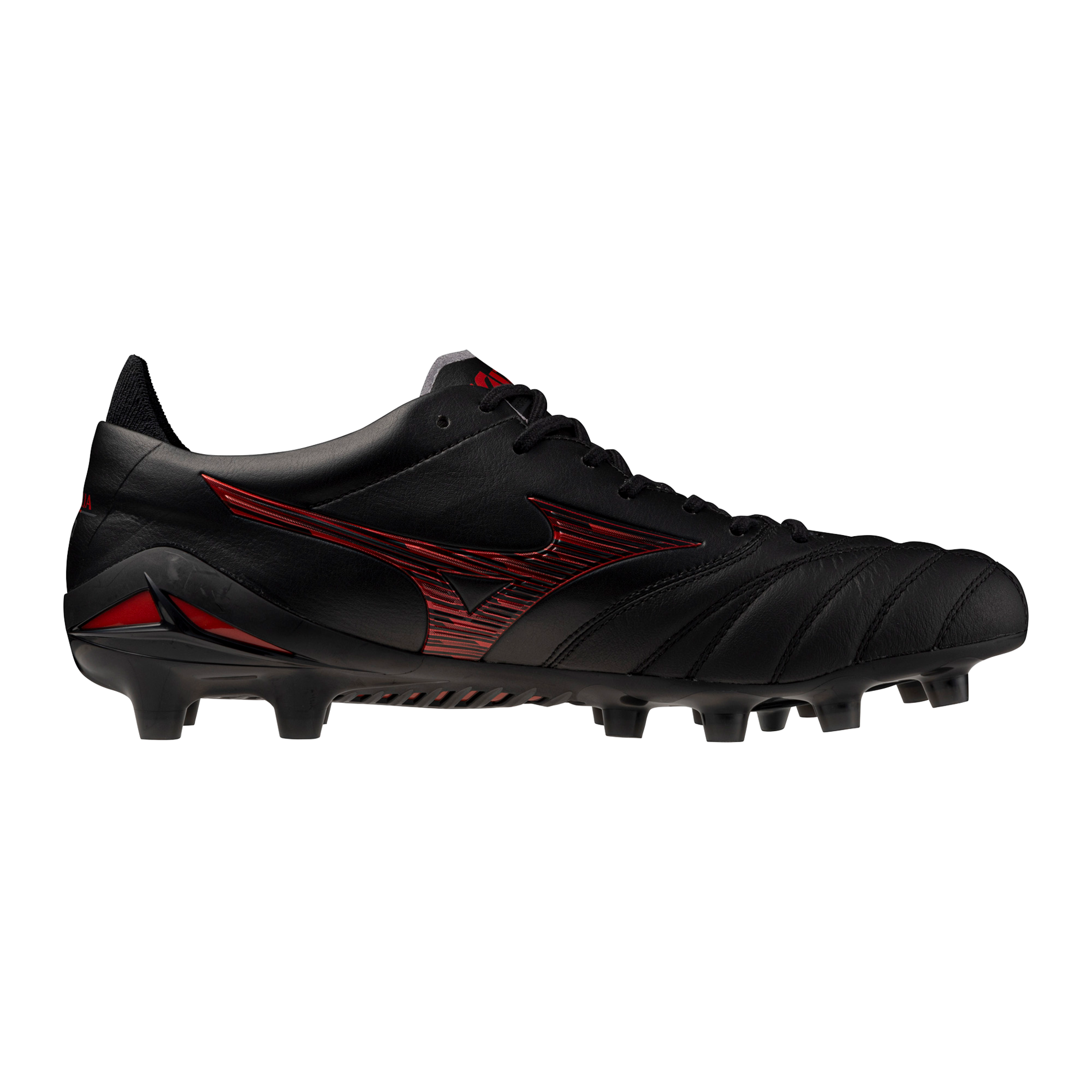 Morelia Neo IV FG Firm Ground Made in Japan KL Soccer Cleat, Black