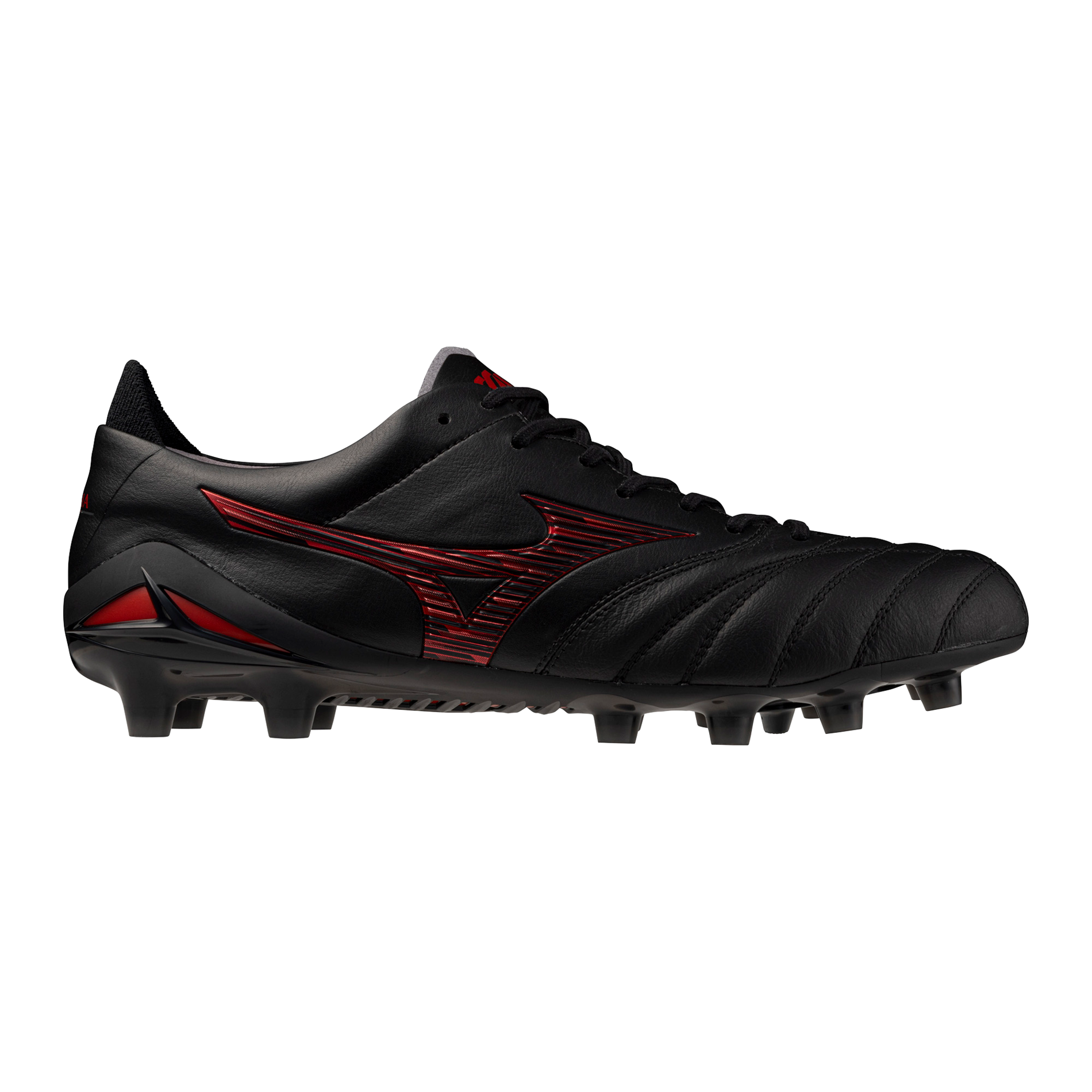 Morelia Neo IV FG Firm Ground Made in Japan KL Soccer Cleat, Black