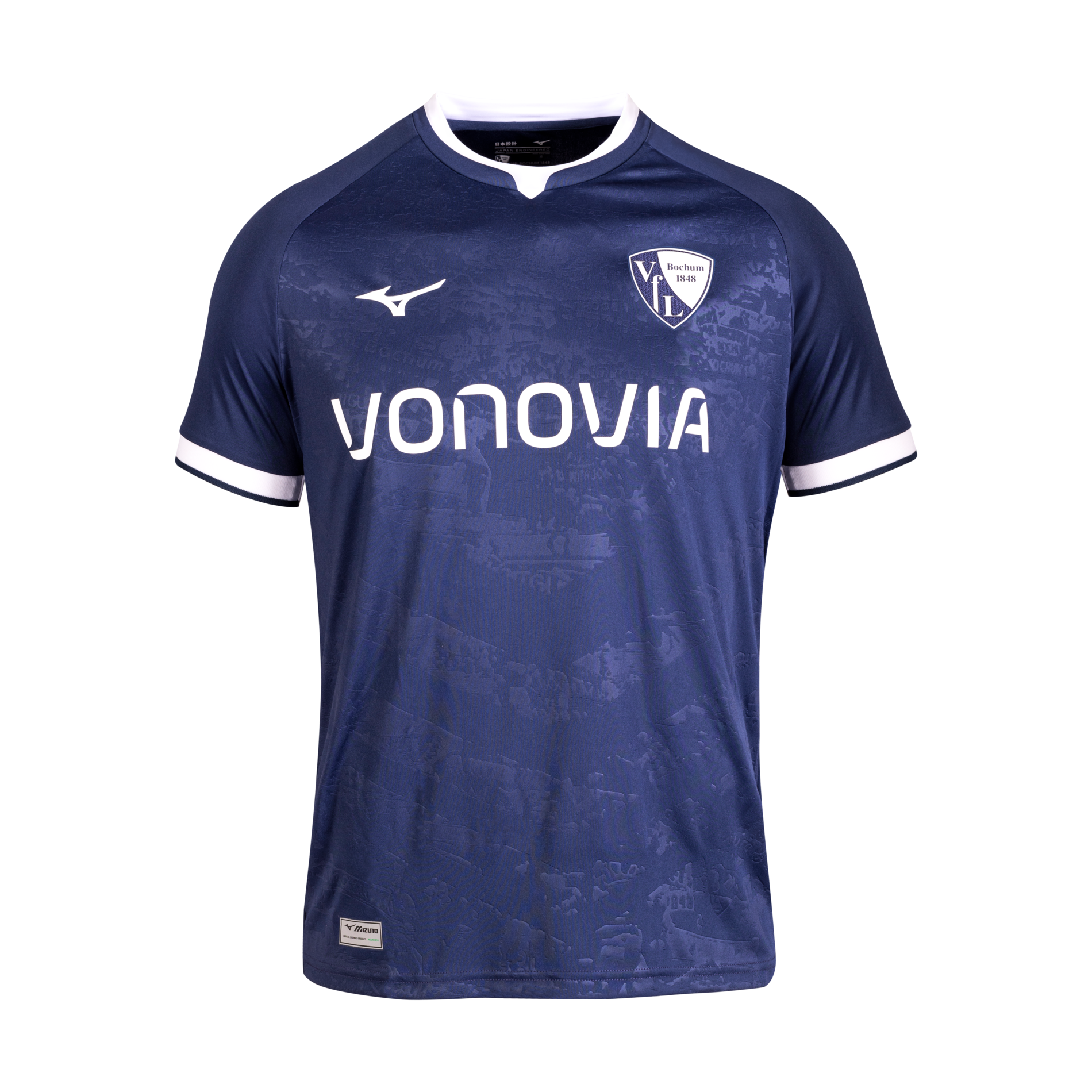 Men's VFL Bochum Replica Home Jersey, 24/25 - Mizuno USA