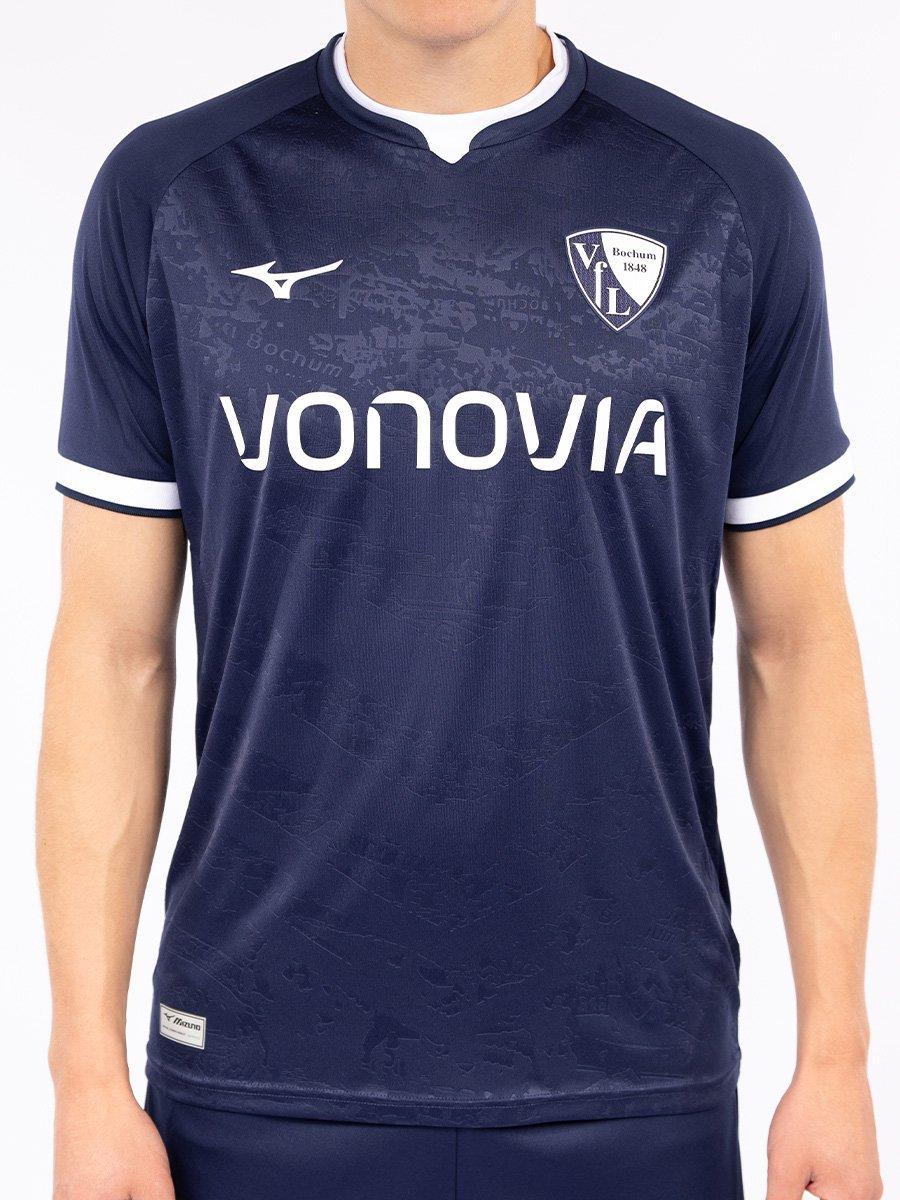 Men's VFL Bochum Replica Home Jersey, 24/25 - Mizuno USA