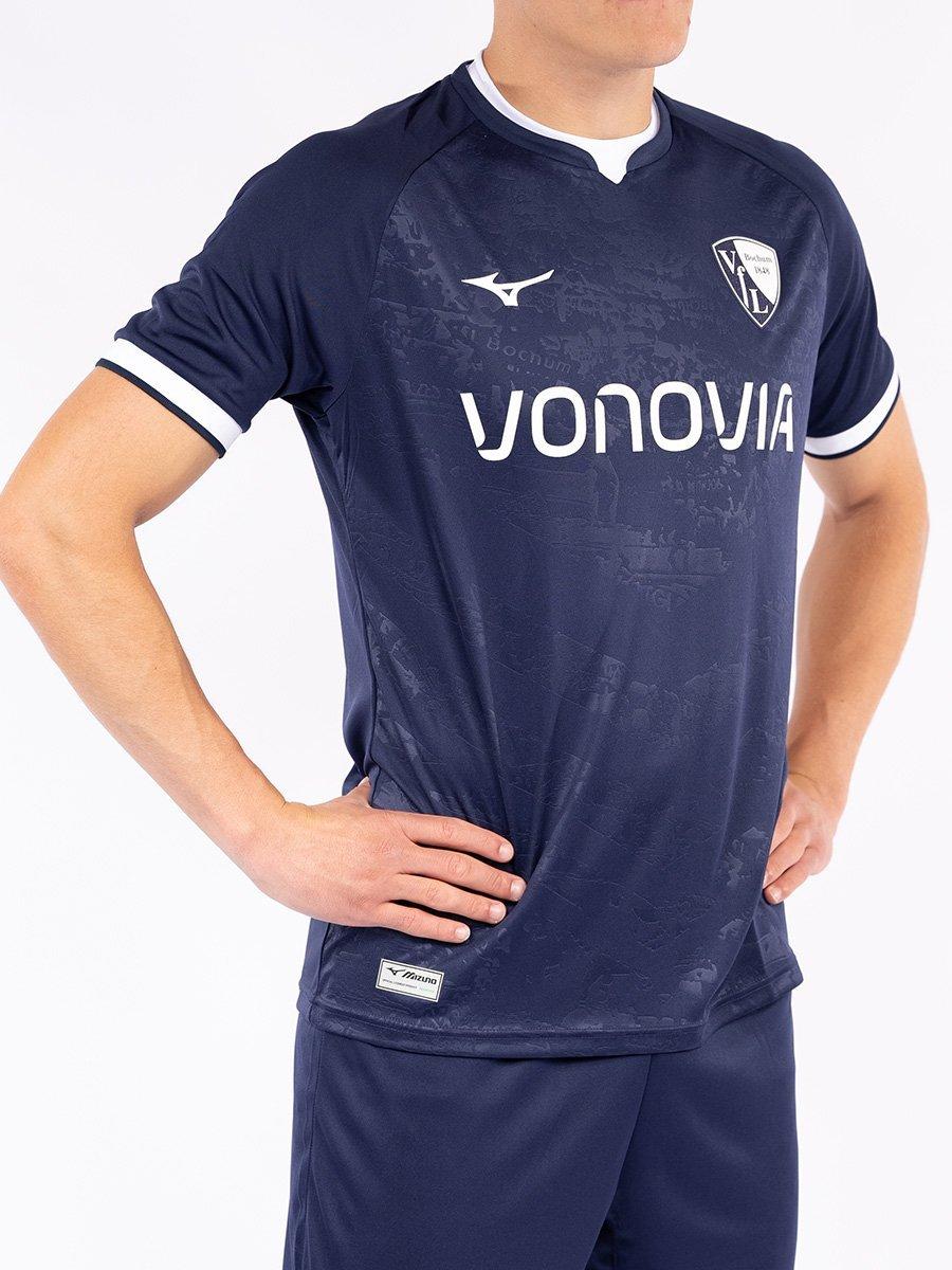 Men's VFL Bochum Replica Home Jersey, 24/25 - Mizuno USA