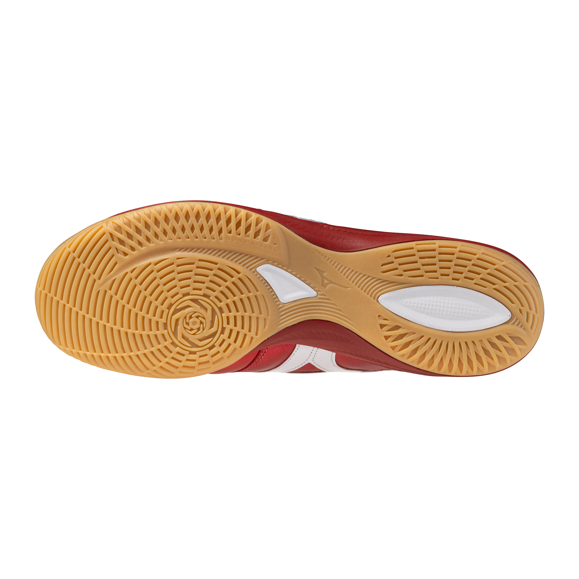 Morelia Sala Elite Indoor Soccer Shoe, Red/White - Mizuno USA